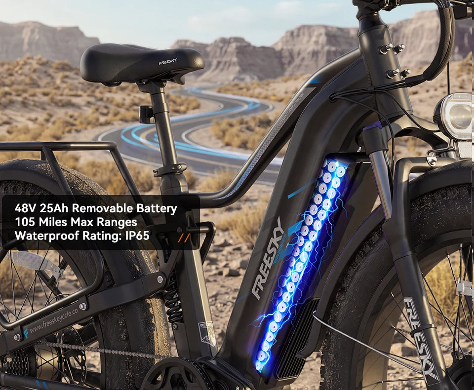 Eurostar electric bike battery information