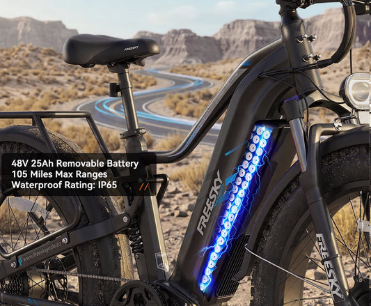 Eurostar electric bike battery information