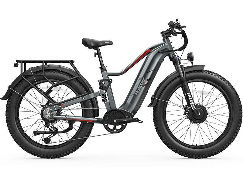 Eurostar electric bike in gray