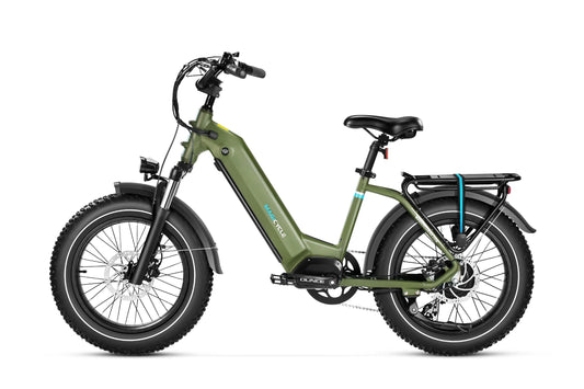 Ocelot Pro Long Range Step-Thru Fat Tire Electric Bike