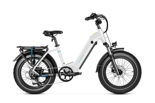 Ocelot Pro Long Range Step-Thru Fat Tire Electric Bike